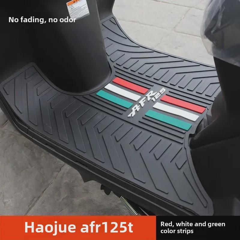 Gummi-Pedalauflage für Haojue City Eagle AFR125 HJ125T-27 Motorrad