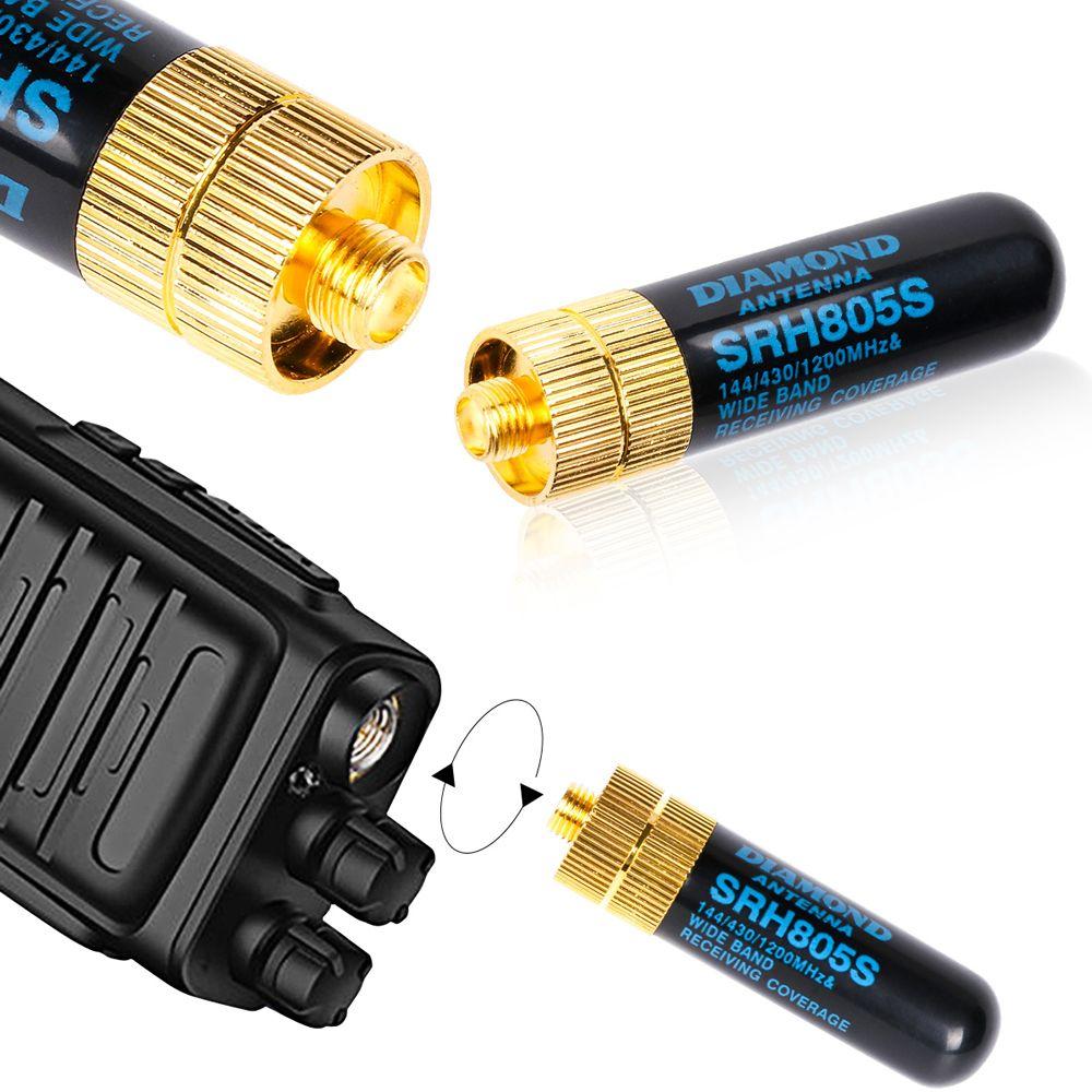 

SMA-F Male Radio Antenna Dual Band Antenna SMA Female Antenna Dual-segment Antenna SRH-805S Antenna SMA-F Male