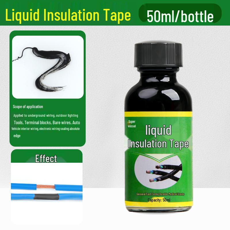 Waterproof Flame Retardant Liquid Insulation Tape – Moisture-Proof, Temperature Resistant Electrician Sealant for Automotive Circuit Boards
