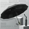 Fully Automatic Large Umbrella, Thickened and Reinforced, Foldable, Sunshade, Uv Protection, Dual-Use for Sun and Rain, Suitable for Men and Women