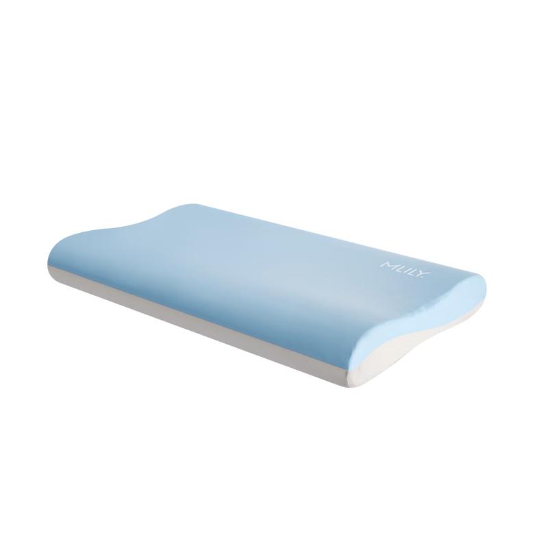 MLILY 0-Pressure Deep Sleep Memory Foam Neck Support Pillow 60x40x10/7cm Classic