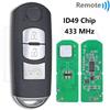 Great 433MHz SKE13E-01/02 Universal ID49 Chip Smart Car Remote Control Key For Mazda 3 6 CX-5 MX-5 CX-3 CX-4 CX-5 Axela Atenza