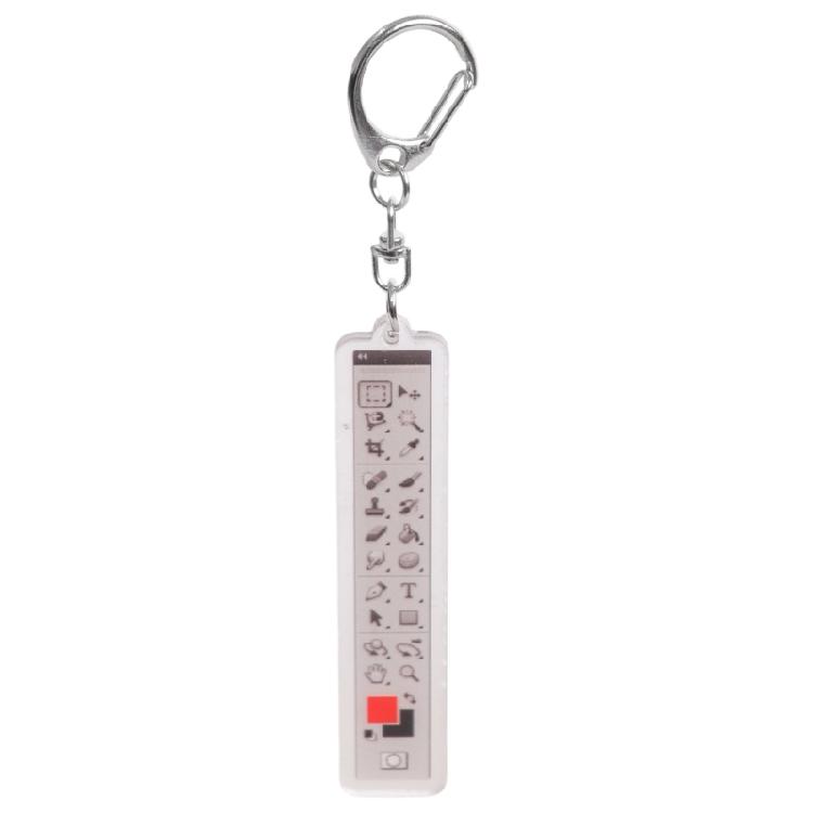 Car Key Decoration Acrylic Keychain Compact Size Easy Portability Ideal Gift for Birthdays Anniversaries Celebration