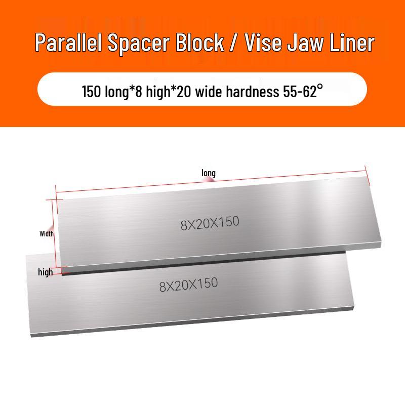 Parallel Shim Vise: CNC Milling Machine Fixture for Equal Height Support
