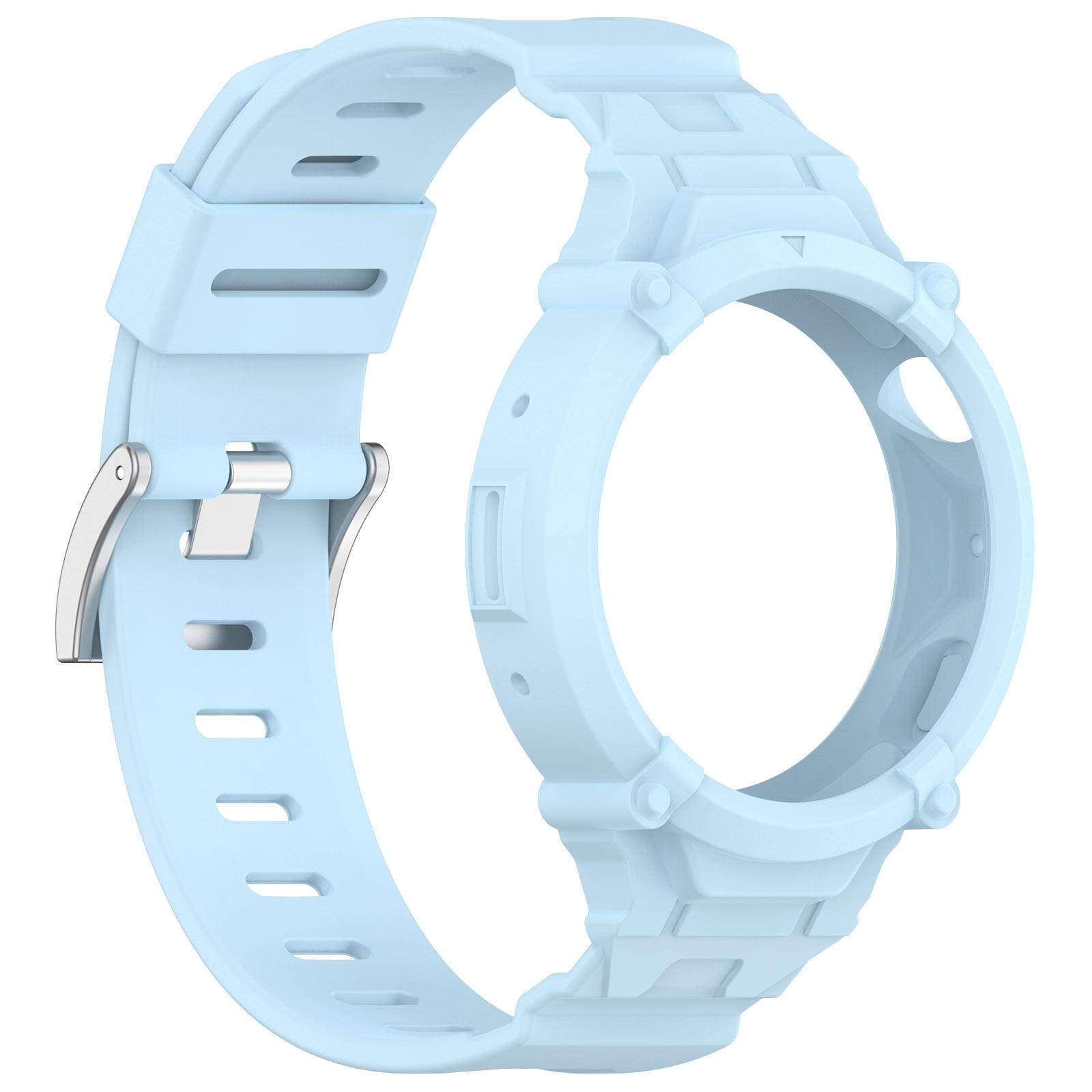 

Силиконовый ремешок для часов Для Vivo watch 5 watch 3 Интегрированный ремешок для часов Сменный ремешок Для IQOO watch 5 браслет Аксессуары iQOO watch светло-синий