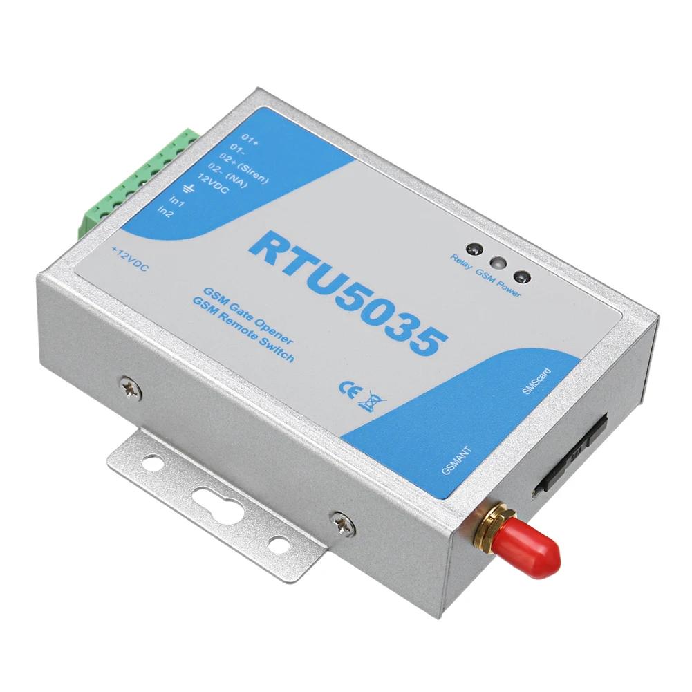 RTU5035 RTU5024 GSM Gate Opener Relay Switch Call Door Remote Controller Phone Control Door Opener for Smart Home garage