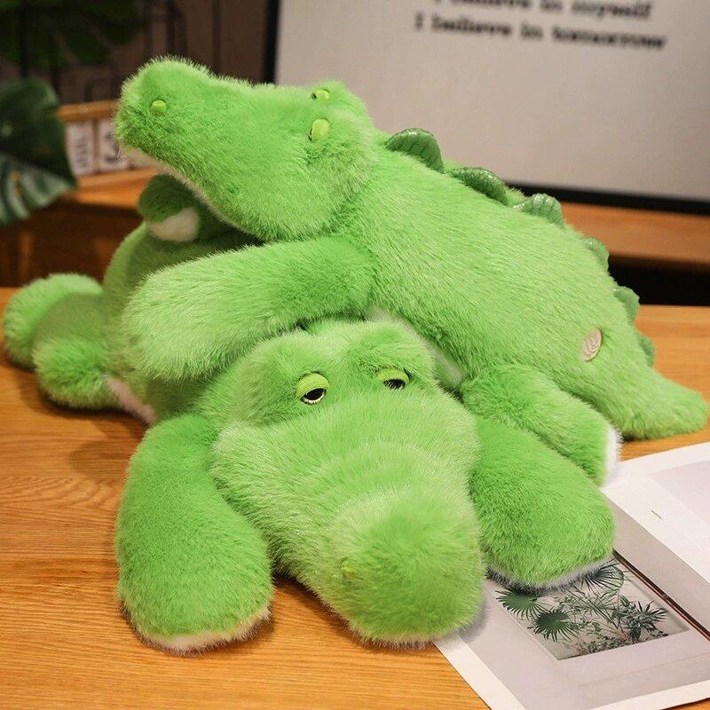 Cute Golden Sable Party Crocodile Plush Doll Doll Pillow Creative Children's Girl Birthday Gift