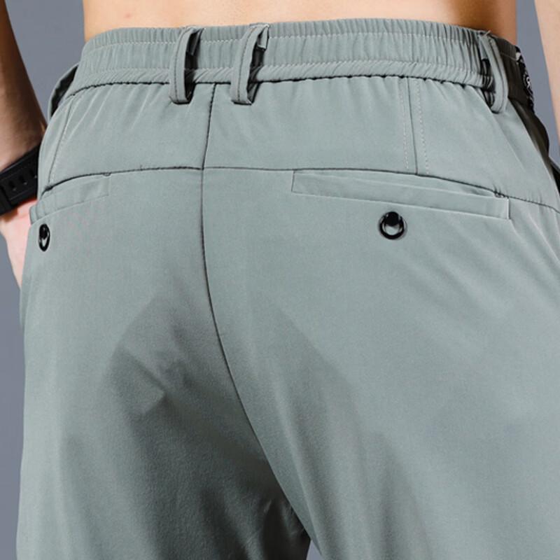 JEEP SPIRIT Men's Lightweight Straight-Leg Casual Trousers