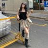 European and American style summer new models neck wrap chest thin Spice girl slim sleeveless versatile solid color suspender woman