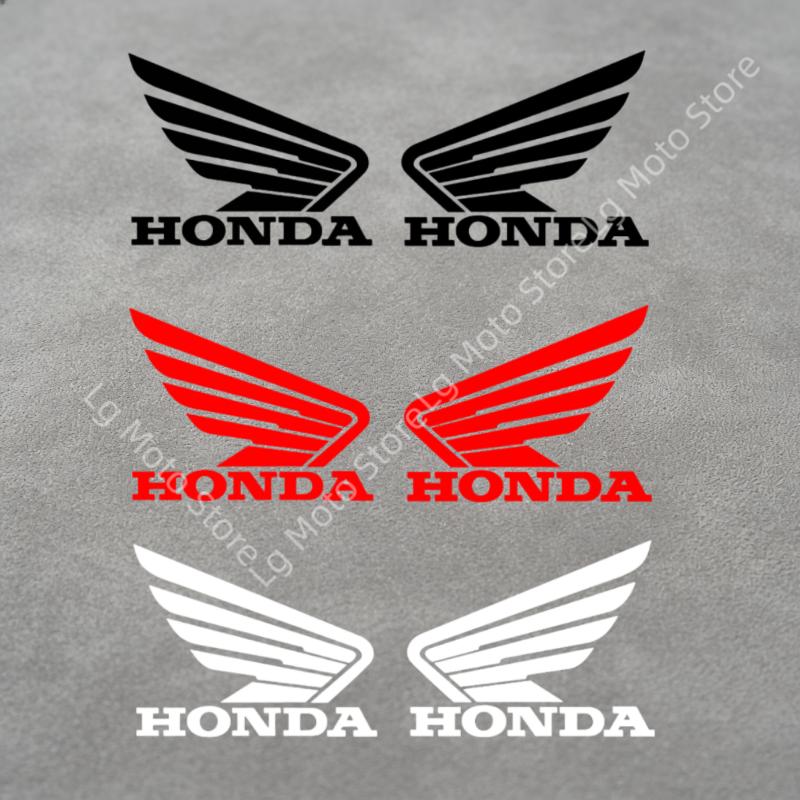 FPY1 3D Honda Motorcycle Sticker Wing Tank Logo Decals For HONDA CB CBR CBF CRF FORZA PCX XADV NC750X NAVI All Honda Moto