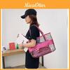 Fashion-forward Pvc Transparent Jelly Beach Bag Soft Waterproof Material Chic Colors For Daily Use