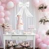 Grande Fiocco Grande Fiocco Coquette per Sfondo Matrimonio Festa di Compleanno Decorazione Parete Stanza Gigante Nodo di Nastro Appeso Regalo Decorazione Murale Coquette