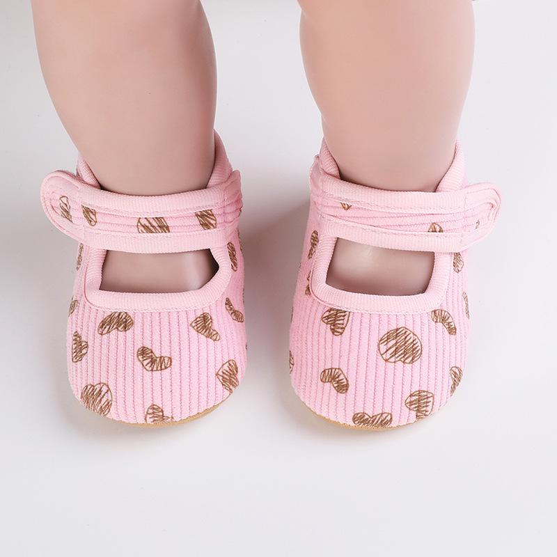 Jia Hong Baby Girl Princess Soft Sole Shoes for 0-1 Year Olds