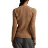 Polo Ralph Lauren Slim Fit Solid Color Long Sleeve Knit Sweater Women Sweater WMPOSWENC021318260