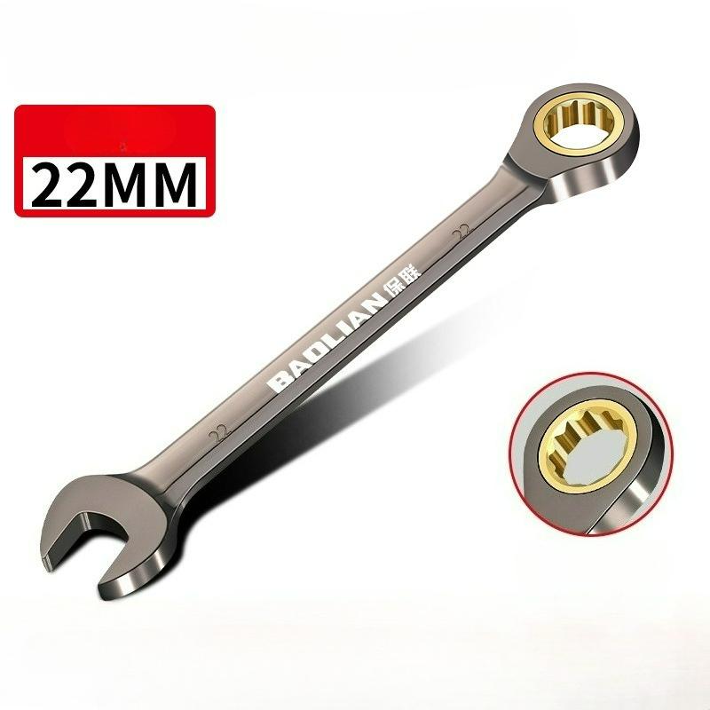 Set cheie tubulară cu clichet Torx cu efort rapid, cu capete duble pentru reparații auto
