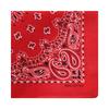 Kakatrend Bandana Paisley 100% Cotton Red Adults Stylish Handkerchief Cotton Bandana Unisex Durag Large Size Men Red 55cm X 55cm