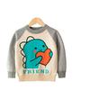 Children's New Autumn/Winter Double-Layer Knitwear Boys' and Girls' Warm Knitted Sweaters Pullover Cartoon-Printed Sweaters Base Layer Sweaters