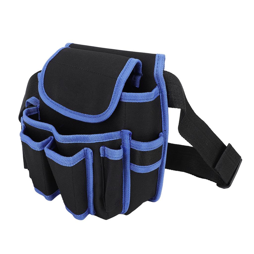 Tool Waist Bag Thickened Oxford Cloth Waterproof Durable Multiple Pockets Multifunction for