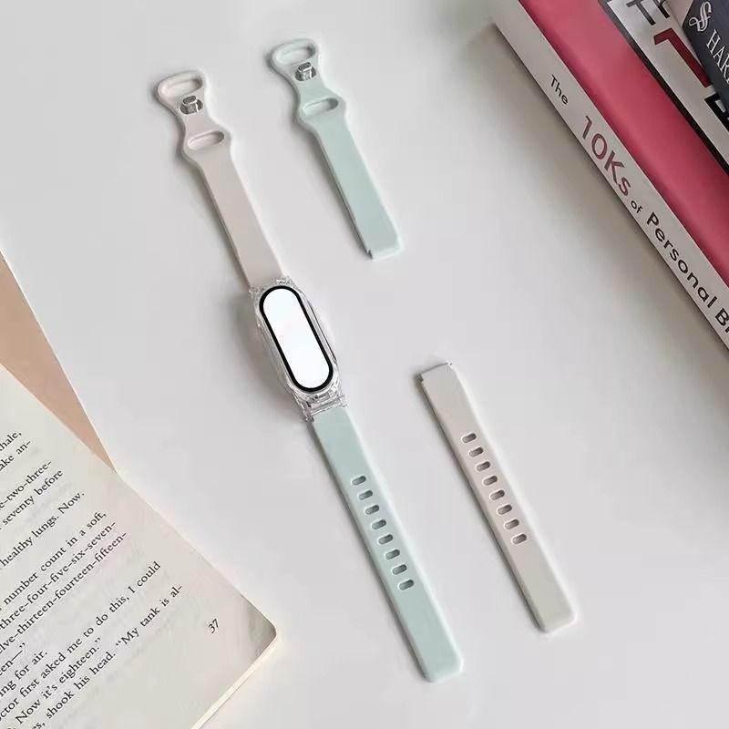 Stylish Multi-Function Sports Bracelet with Heart Rate Monitor and Custom Wallpaper – Perfect for Students