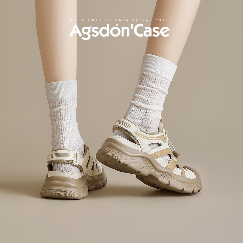 Augustine Sports Sandals Women's 2025 New Summer Platform Hollow Outdoor Hiking Casual Hiking Shoes Ins