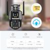 8K 16MP WiFi IP 20X Zoom PTZ Outdoor Wireless Security Camera Four Lens CCTV Cam 4K Video Surveillance Cameras Smart Home