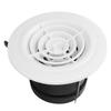 Round Air Vent Louver ABS 75mm Rotation Round Vent External Grille for Bathroom and Kitchen
