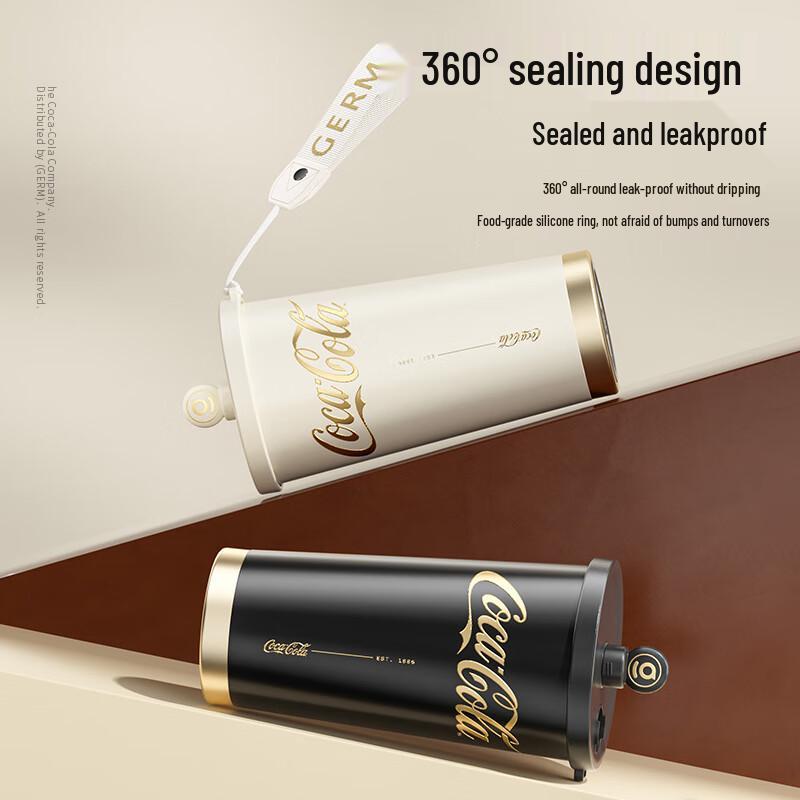 Germ Coca-Cola Insulated Travel Mug with Straw