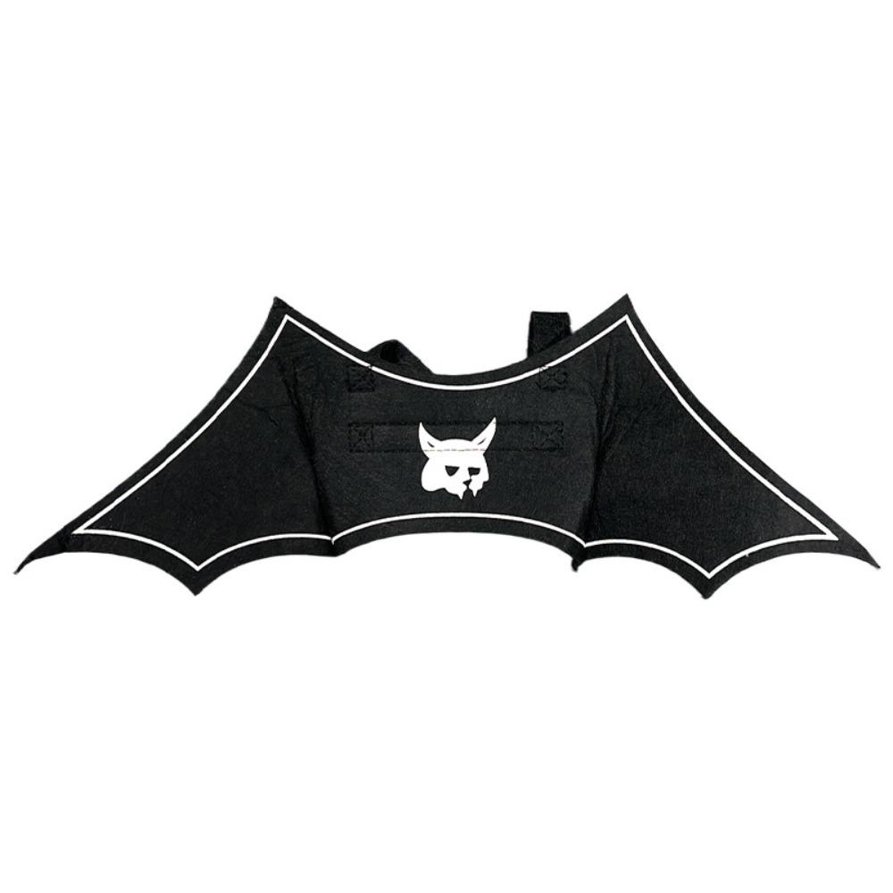 

Felt Cloth Halloween Cat Costume Adjustable Halloween Party Supplies Cats Bat Wing Pet Supplies белый