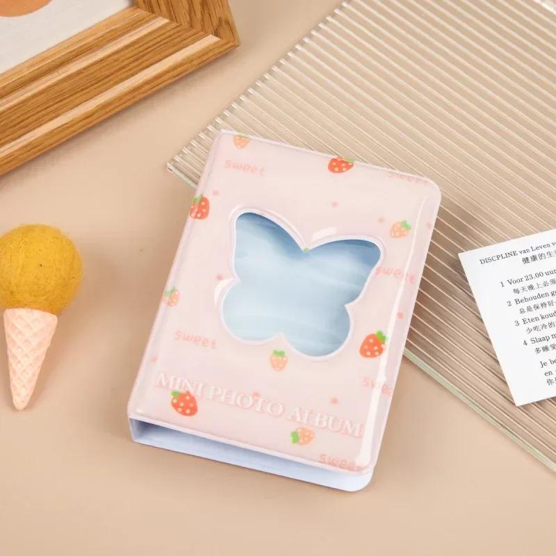 40 Pockets Butterfly Love Hollow 3 Inch Card Binder Photo Album Name Book Photocard ID Holder