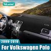 For Volkswagen VW Polo 6R 6C 2009 2010 2011 2012 2013 2014 2015 2016 Dashboard Cover Avoid Light Anti-UV Carpets Car Accessories
