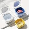 10Pcs Retainer Case Portable Mouth Guard Box Oral Cleaning False Teeth Denture Storage Box Teeth Aligner Braces Box