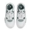 Jordan Air Jordan 4 Abrasion Resistant Mid top Kids Lifestyle Shoes White Green Kids' BQ7669-103