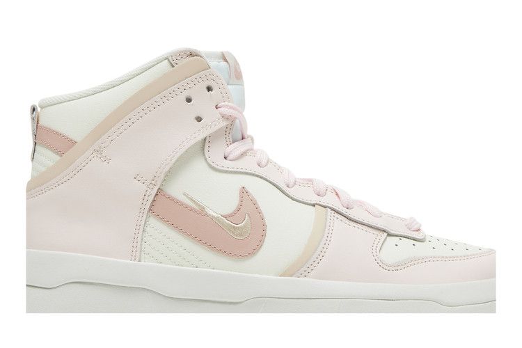 Women's Sneakers Nike Dunk High Up Sail Light Soft Pink (Women's) Sail/Light Soft Pink/Pearl White/Pink Oxford