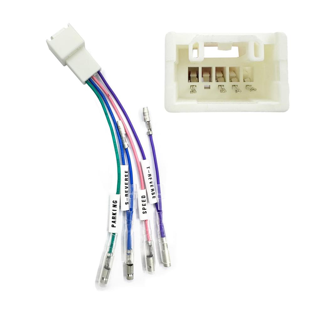 OTORAM Kompatibel/Utskiftbar Toyota Suzuki Daihatsu 5P Bil Hastighet Parkering Ryggesignalkontakt Navigasjon Lyd