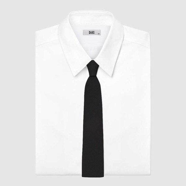 DakS Men S Solid Funeral Tie Dmg1acf1000k1