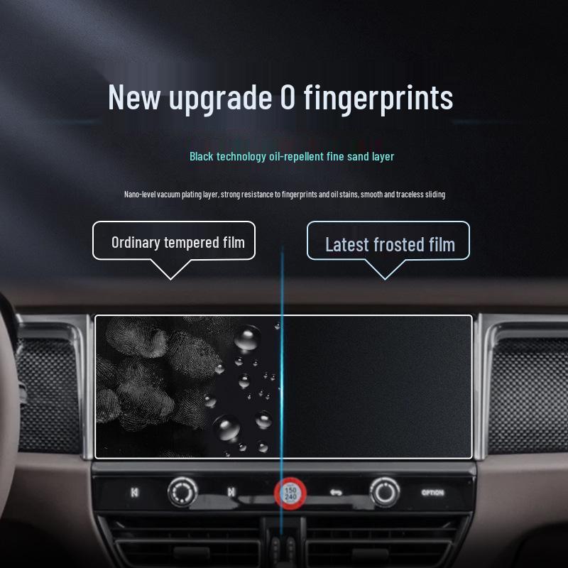 Porsche Macan 24-26 Center Console Navigation Screen Protector Film