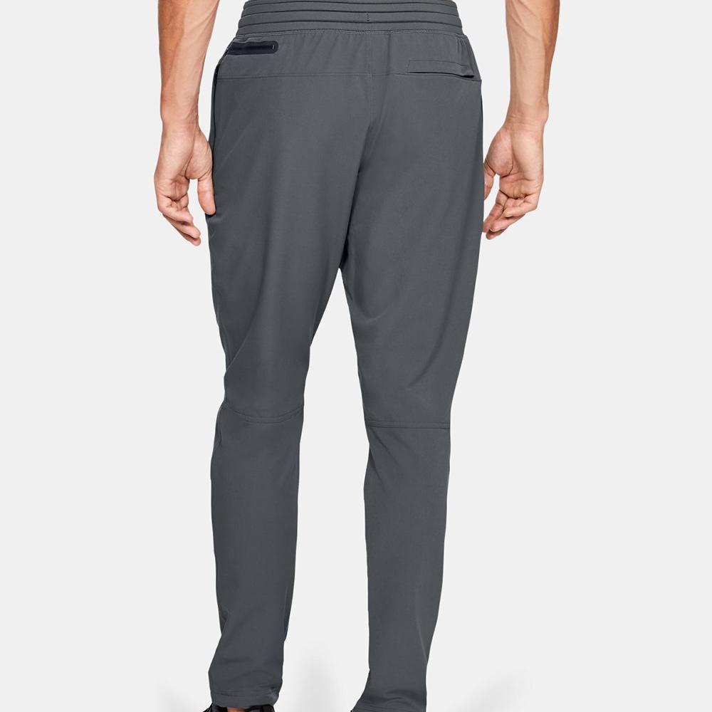 Under Armour Training Woven Pants Men Pants Peach Gray 1299186-012