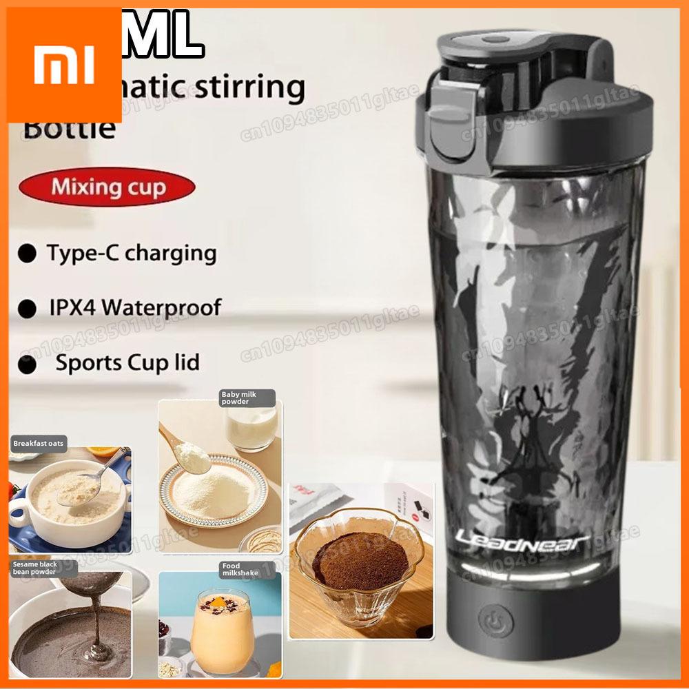 Xiaomi New in Electric Protein Powder Mixing Cup Automatic Shaker Bottle Mixer Shake Bottle Milk Coffee Kettle fro Kitchen Accessories