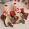 Christmas Headband Christmas Bear Children Bow Hair Band Headwear Merry Christmas Hat New Year Gift Festival Decoration