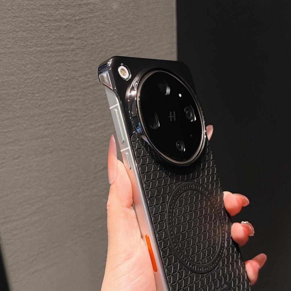 For OPPO Find X9 Ultra/X8 Ultra/X9s Pro/X9 Pro/X9 Case Luxury PU Slim Magnetic Wireless Charging Protective Back Cover Shell