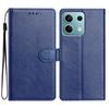 For Xiaomi Redmi Note 13 4G Leather Phone Case Wallet Stand Cover with Handy Strap