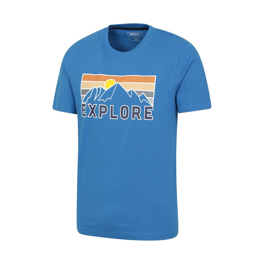 Mountain Warehouse Mens Explore Organic T-Shirt
