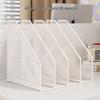 Metal Desktop File Organizer: Hanging Shelf & Storage Basket