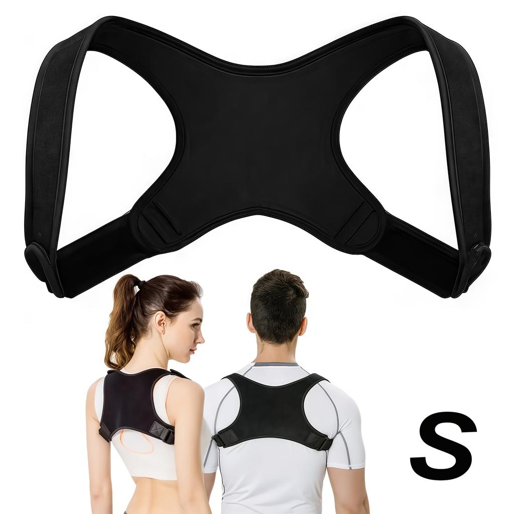 1-piece Invisible Back Aligner, Adjustable Adult Male and Female Corrective Straps, Sitting Posture, Clavicle Straps