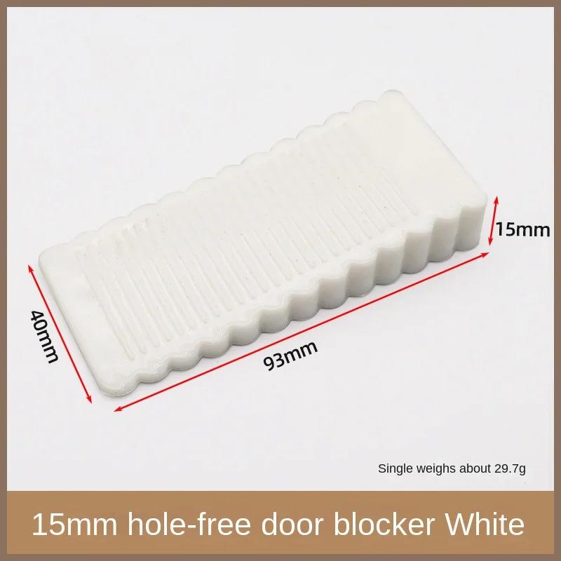 Safety Silicone Door Stop Block Wedge  Stop Door Stopper Home Offices Door Rear Retainer Impact Stopper Rubber Stops No Drill