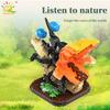Moc Insect Flower Model Building Block Butterfly Plant Decoration City Construction Toy Kids Adult DIY Romantic Gift