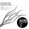 Anti-theft Bike Lock 4 Digit Code Bike Cable Lock Bike Parts Password Bicycle Locks  Scooter