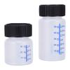 120 Pcs Touch Up Paint Bottles Reusable 2oz 1oz Plastic Paint Containers for Wall Car Furniture Repair