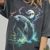 Vintage Manatee Midnight 90s Graphic T-Shirt Save the Manatees, Sea Cow Florida Gift, 90s Retro Vintage Manatee Shirt