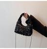 Women's Luxury Sequin Crossbody Handbag - Large Capacity, Elegant Design